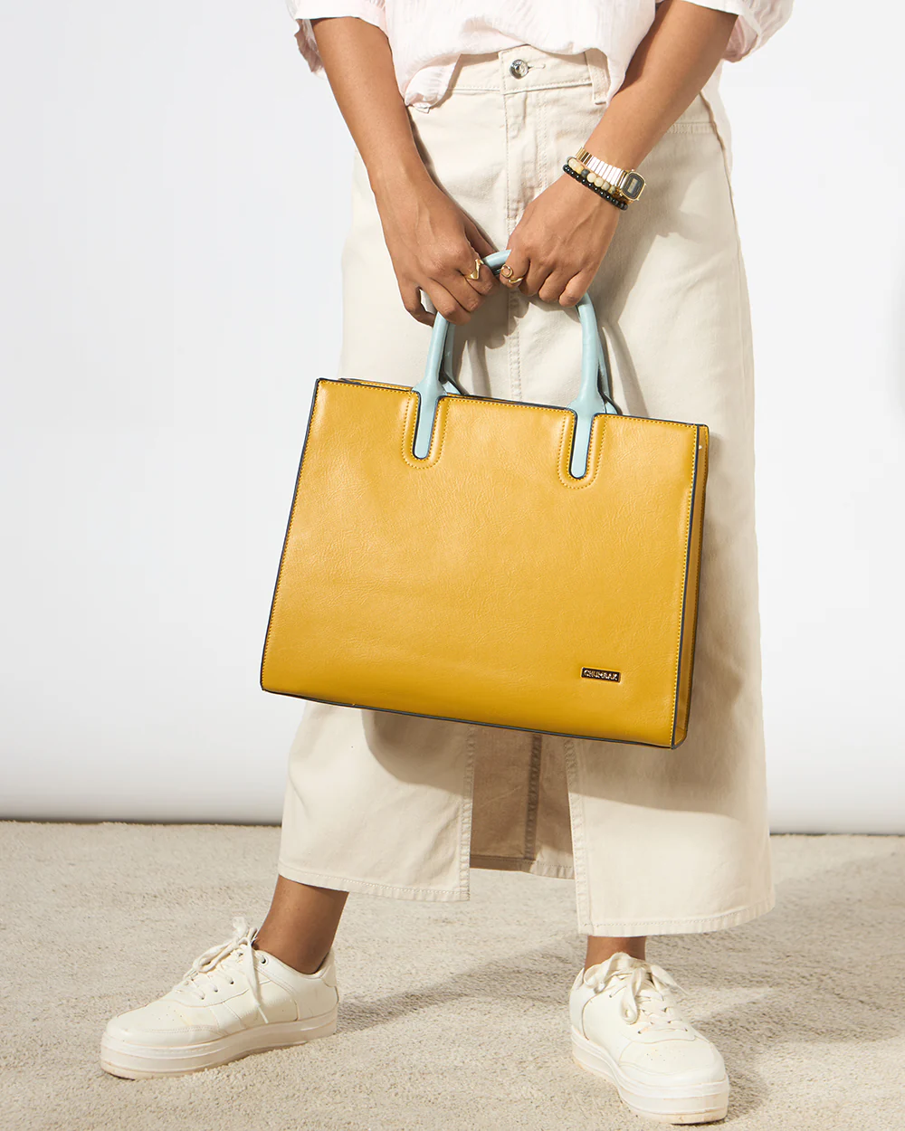 City Work-Tote, Yellow - Image 4