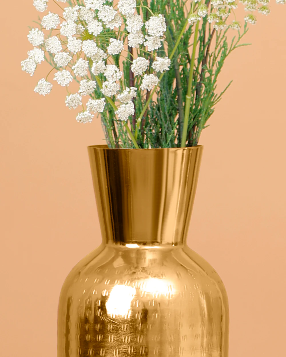 Classic Gold Flare Vase - Image 2