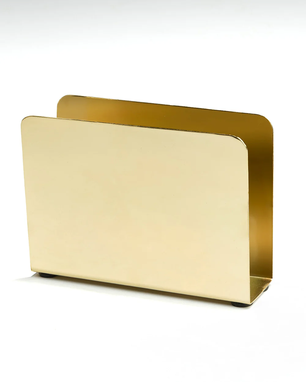 Classic Gold Napkin Holder - Rectangle - Image 3