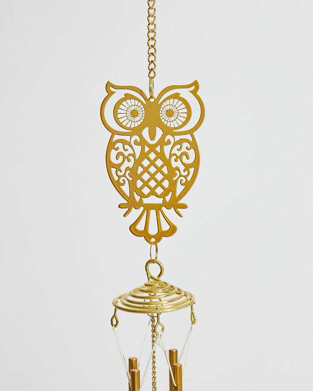Classic Owl Dream Catcher - Gold - Image 3