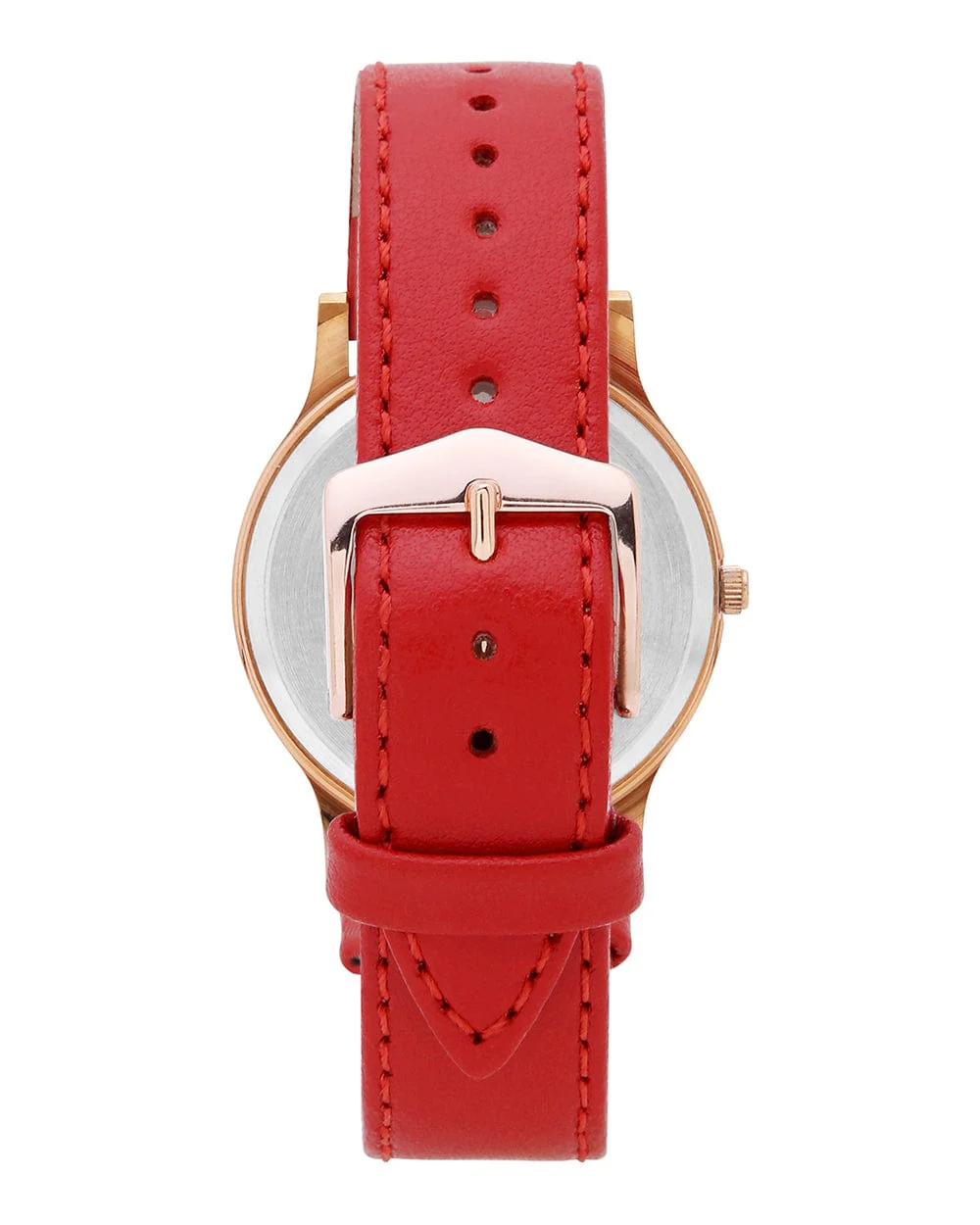 TEAL by Chumbak Classic Owl Red Wrist Watch - Image 2