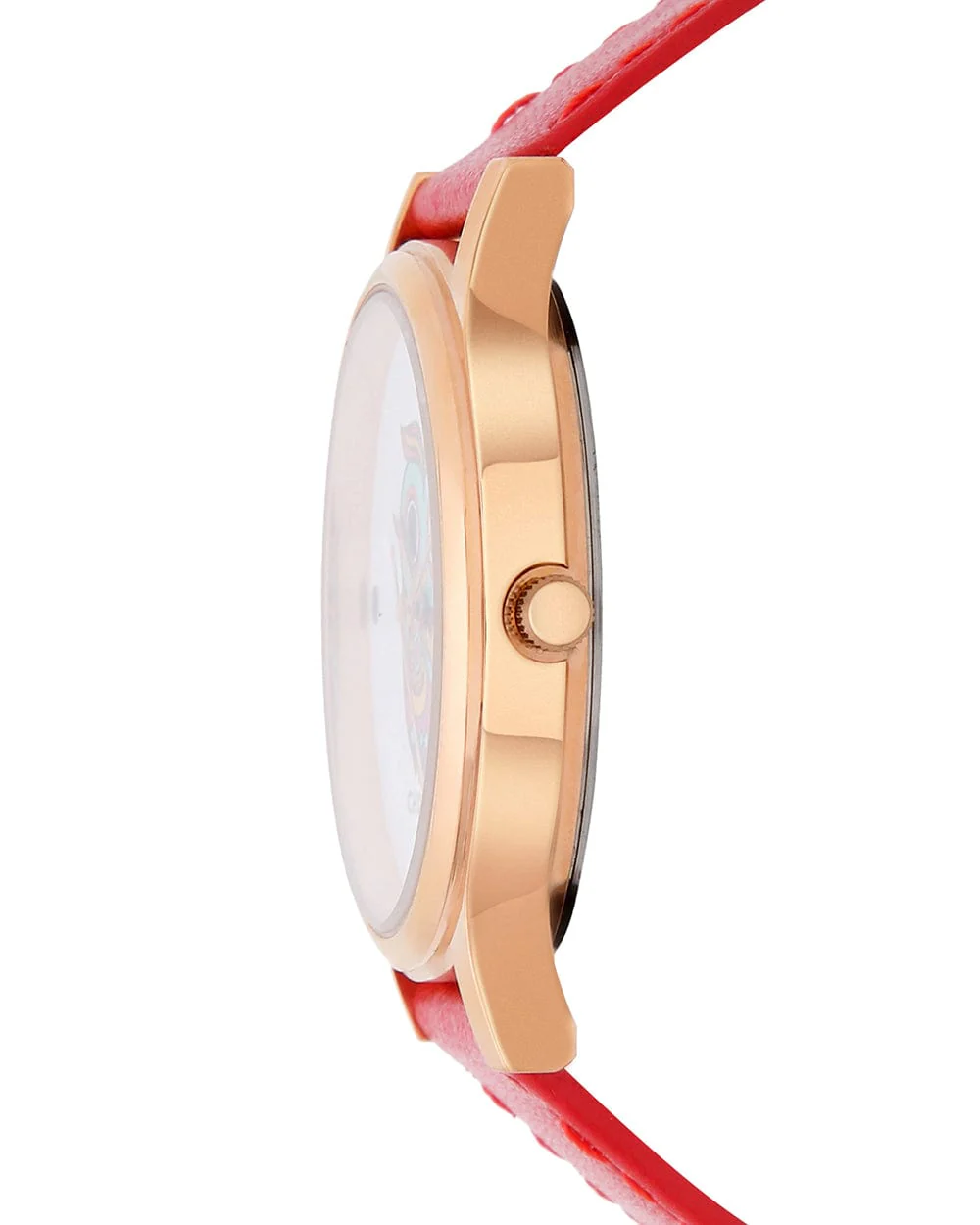 TEAL by Chumbak Classic Owl Red Wrist Watch - Image 5