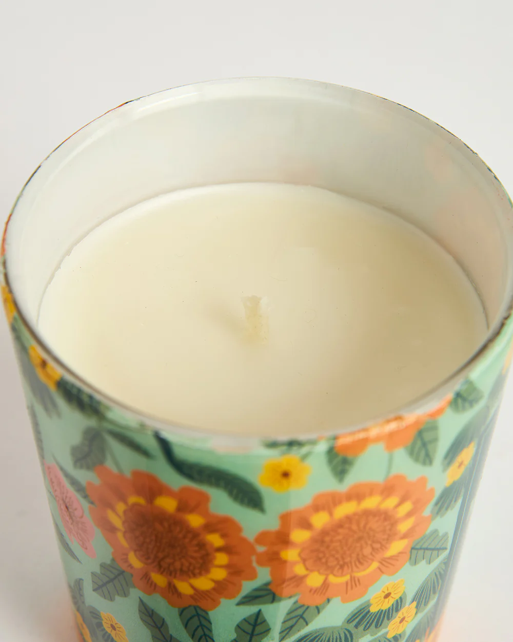 Marigold Soy Wax Candle, Mixed Floral - Image 6