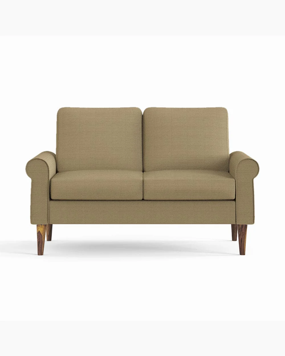Colonial Couch 2 Seater Beach Beige - Image 2