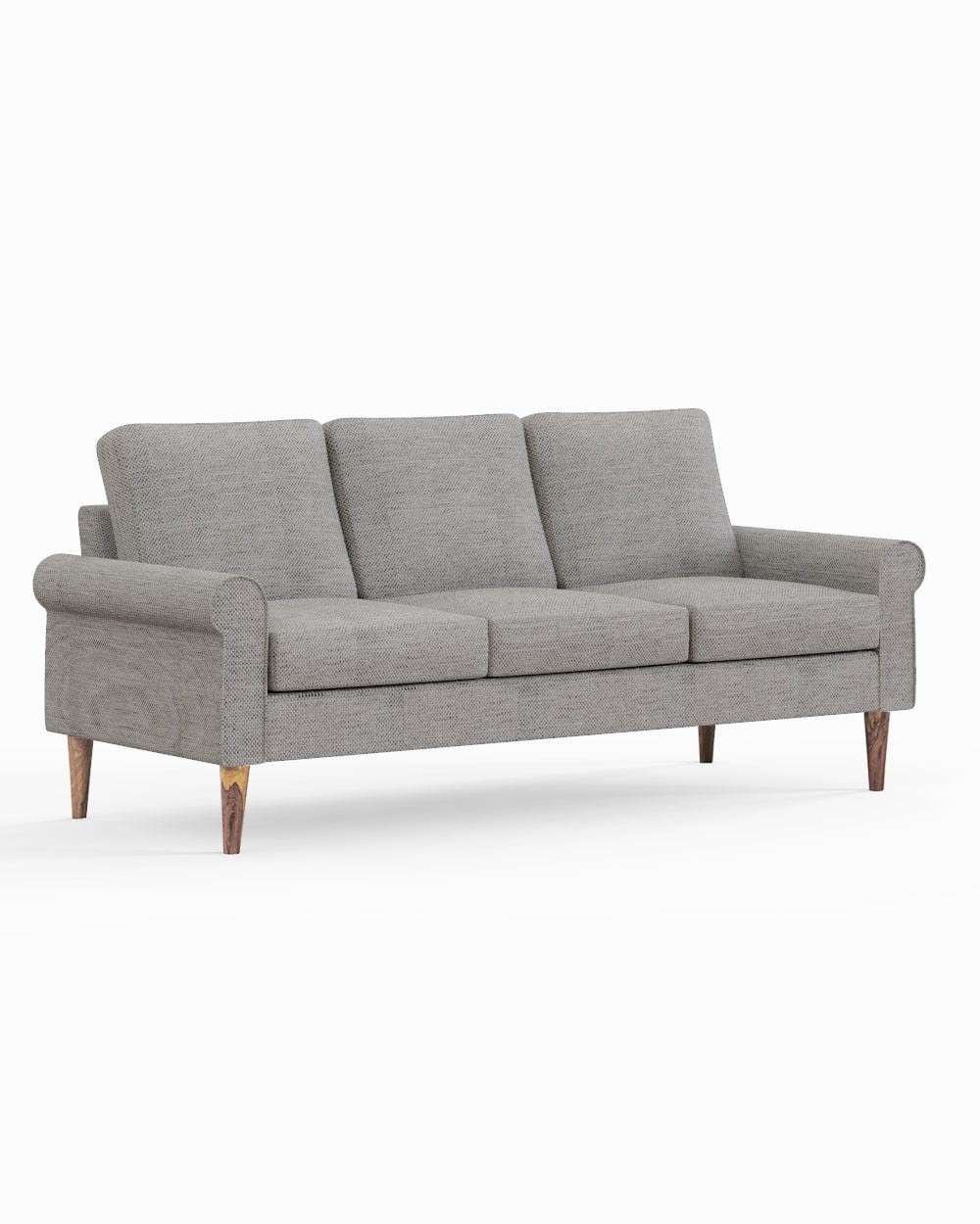 Colonial Couch 3 Seater Bangalore Grey Grey - Image 5
