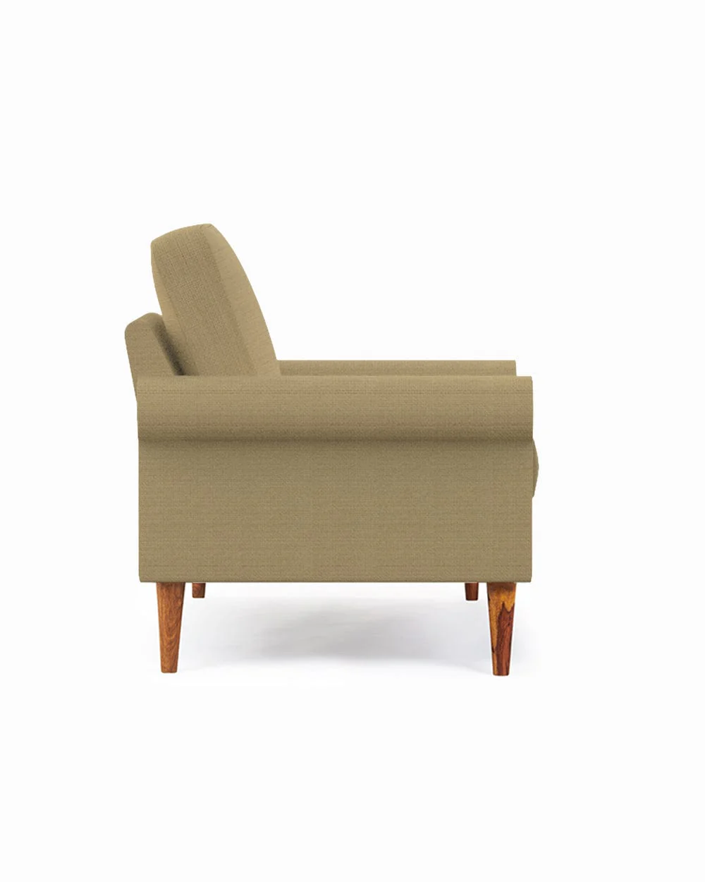 Colonial Couch Single Seater Beach Beige Beige - Image 3