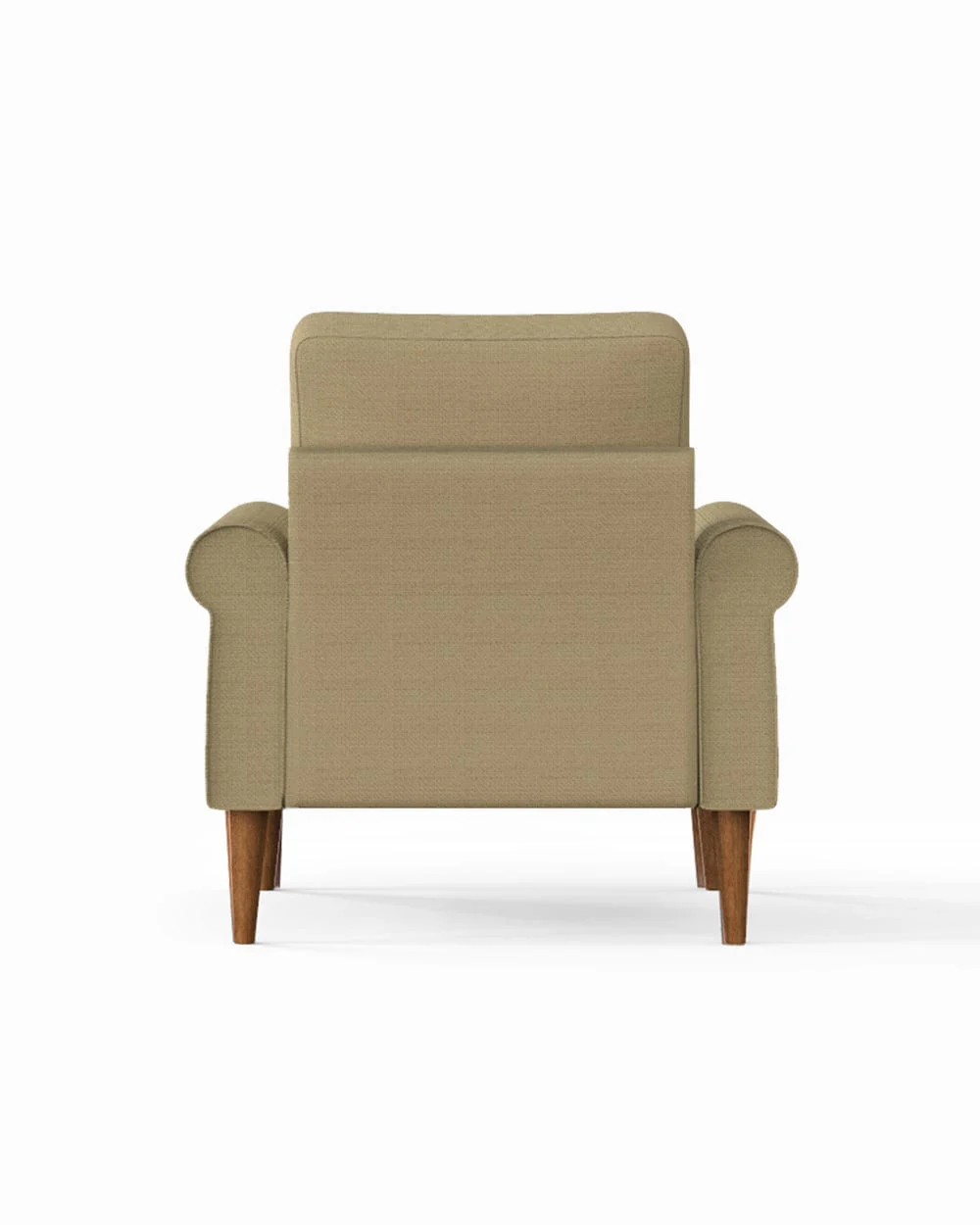 Colonial Couch Single Seater Beach Beige Beige - Image 6