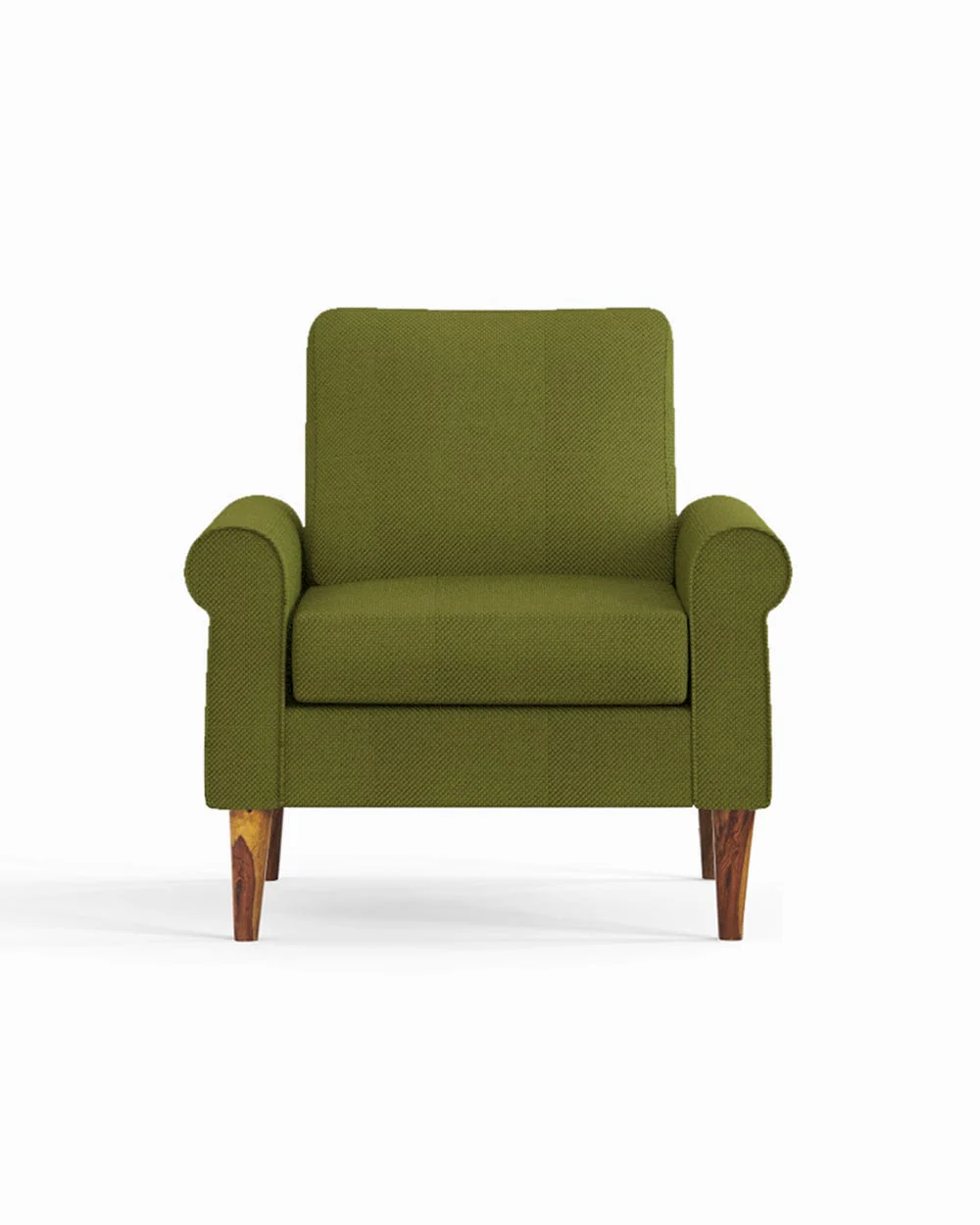 Colonial Couch Single Seater Savanna Green Green - Image 2