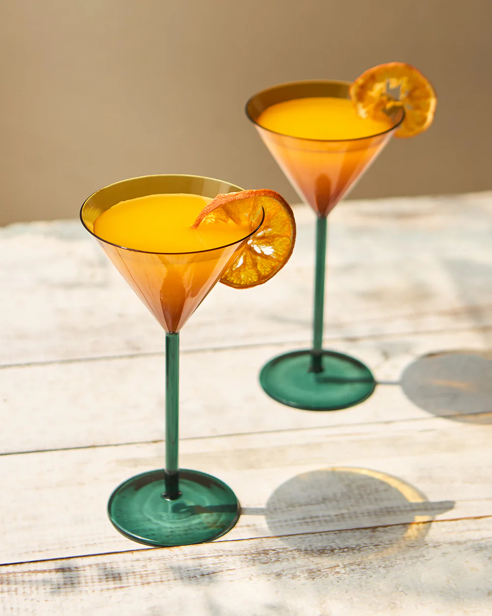 Cove Martini Glass Gift Set - Set of 2 |  160 ml| Summer Serenade - Image 2