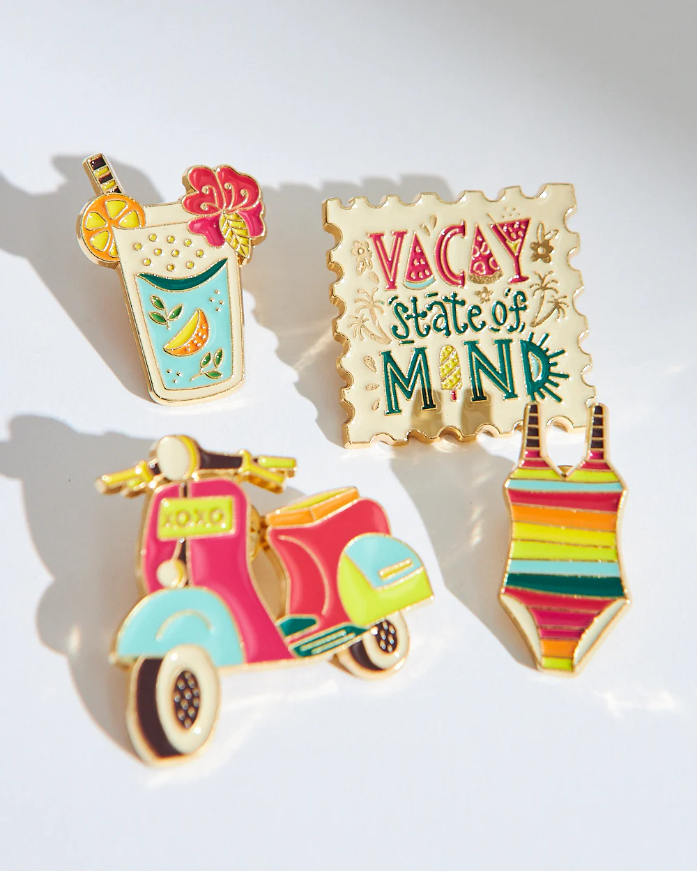Desi Doodles Enamel Pin Set - Image 3