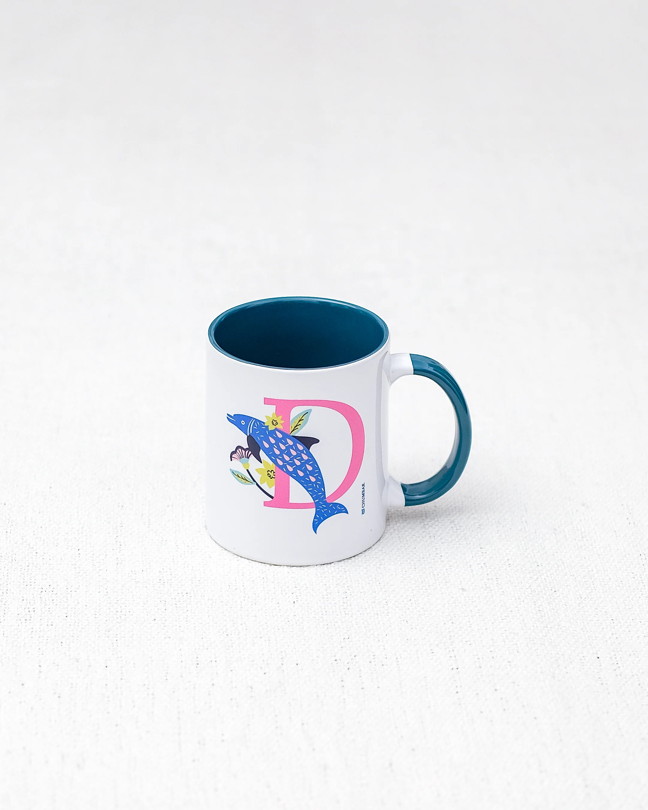 Dolphin Mug – D | Gloss Finish - Image 3