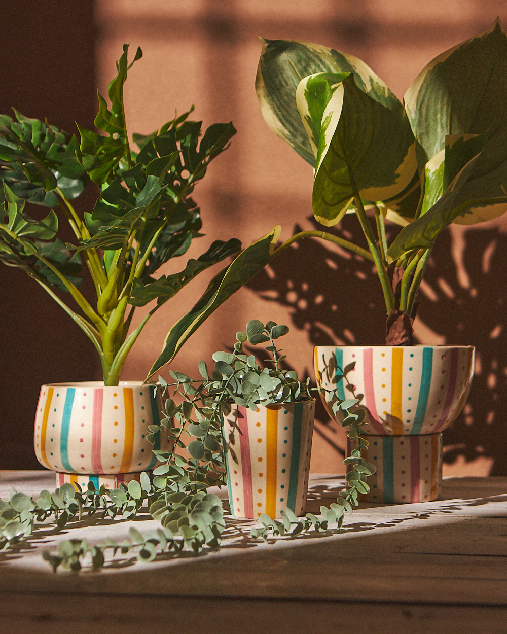 Dot & Stripes Essentials (Large) – 2 piece Planter Set - Image 8