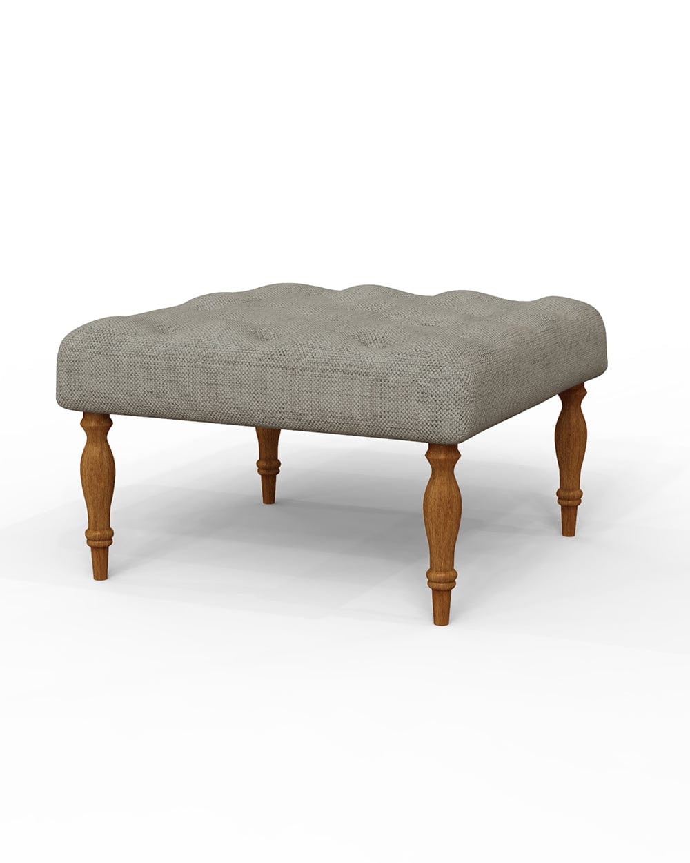 English Ottoman - Bangalore Grey - Image 3