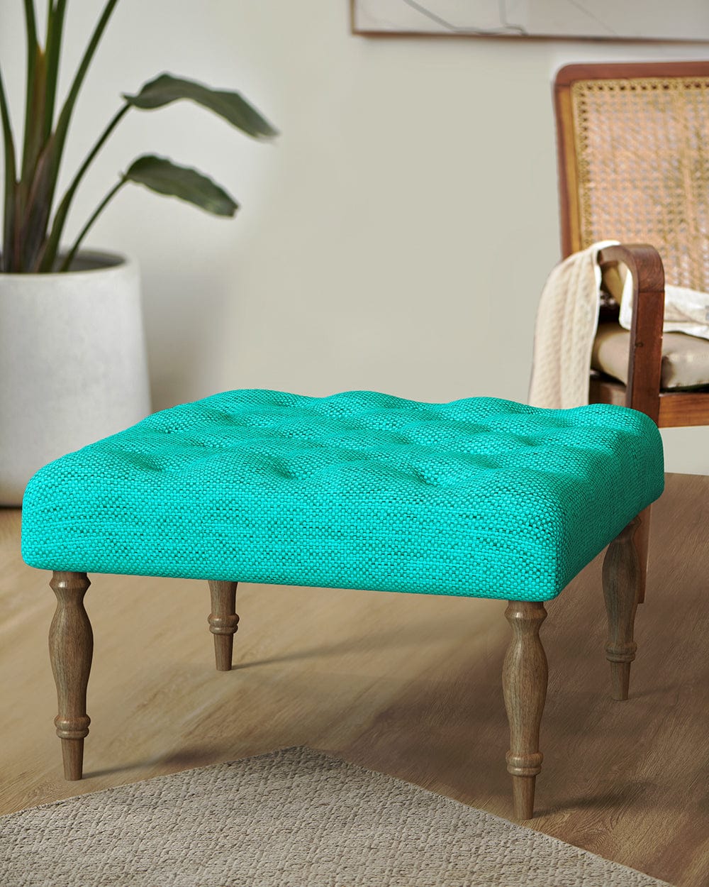 English Ottoman - Maldivian Teal