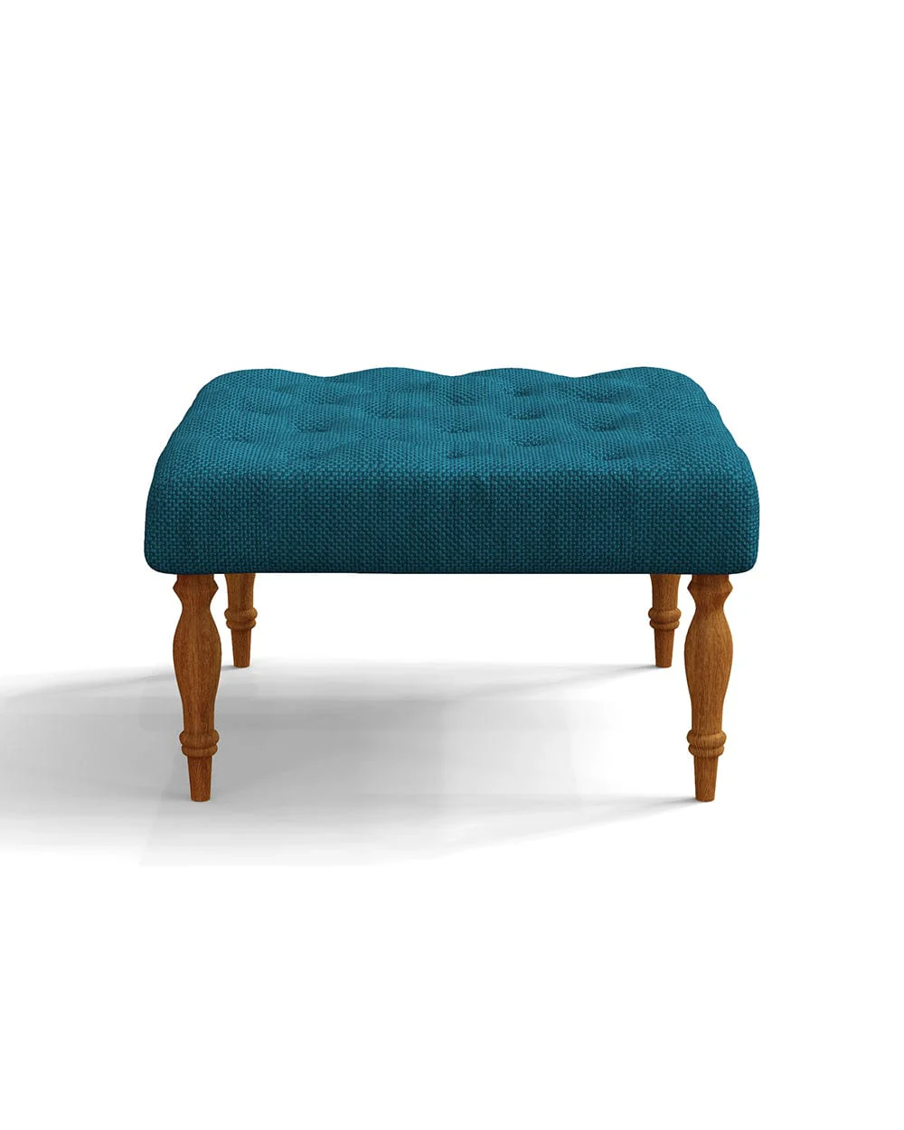 English Ottoman - Mediterranian Blue - Image 2