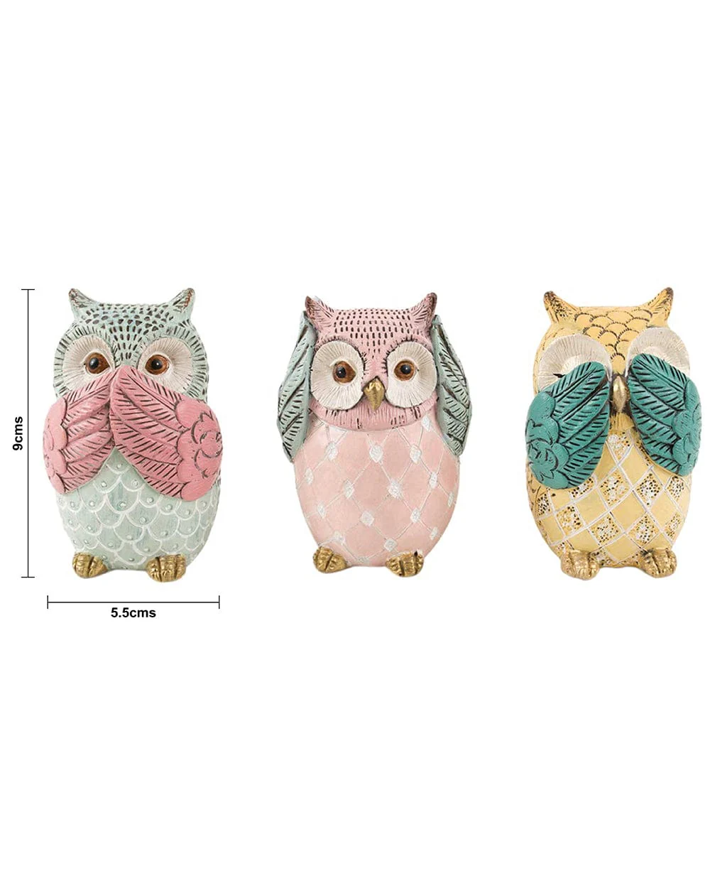 Wise Owls Decor Set - Image 3