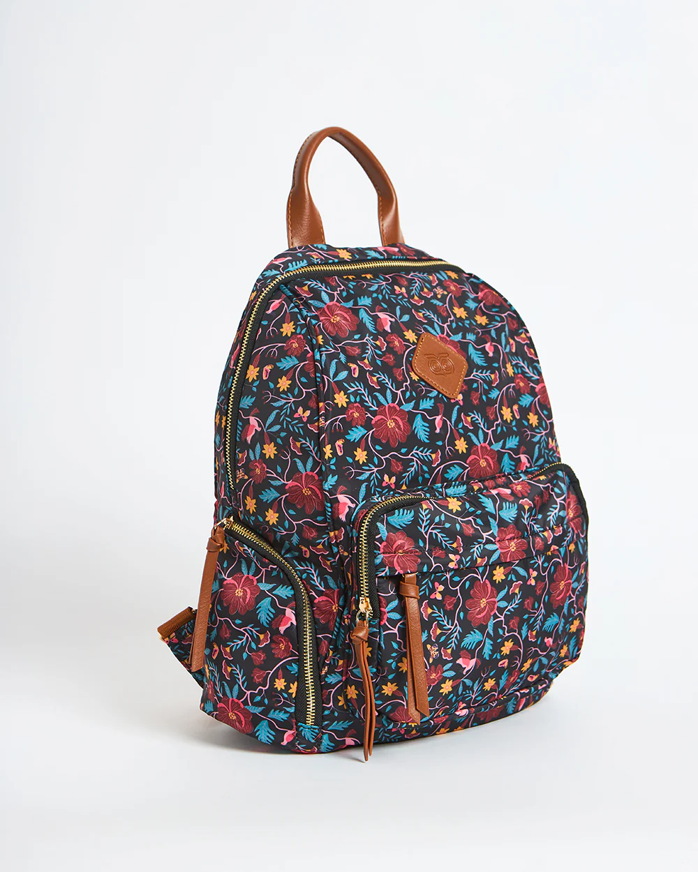Floral Vines Printed Backpack - Image 3