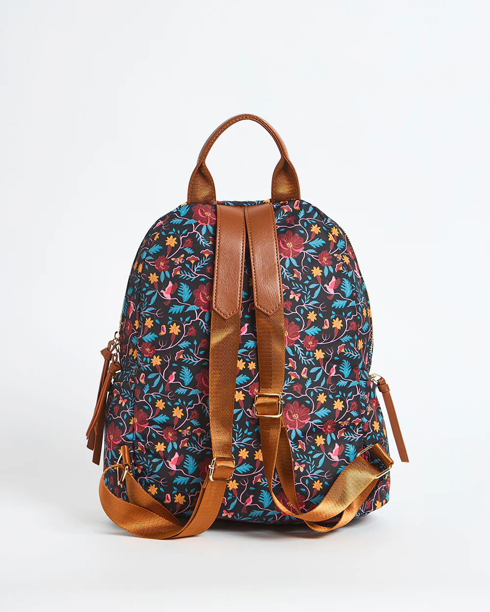 Floral Vines Printed Backpack - Image 9