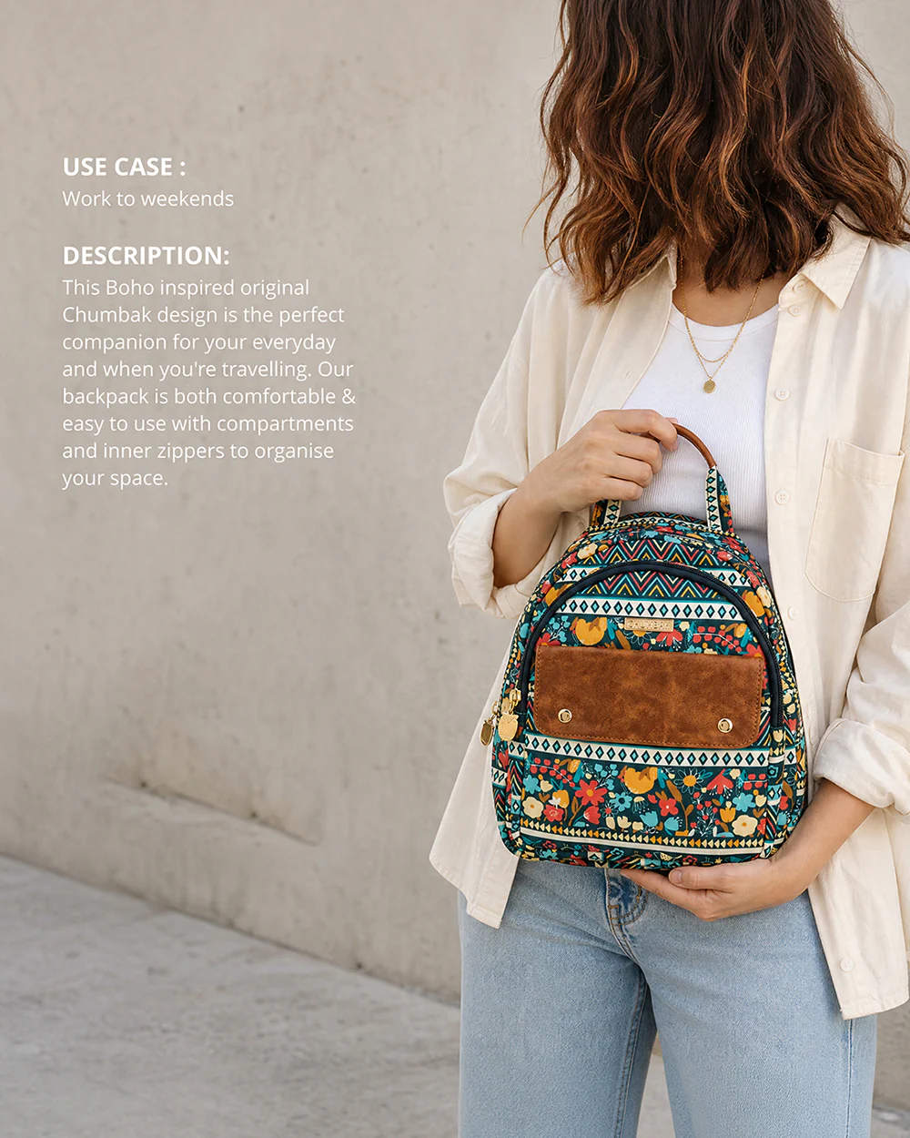 Boho Spirit Mini Backpack - Image 3
