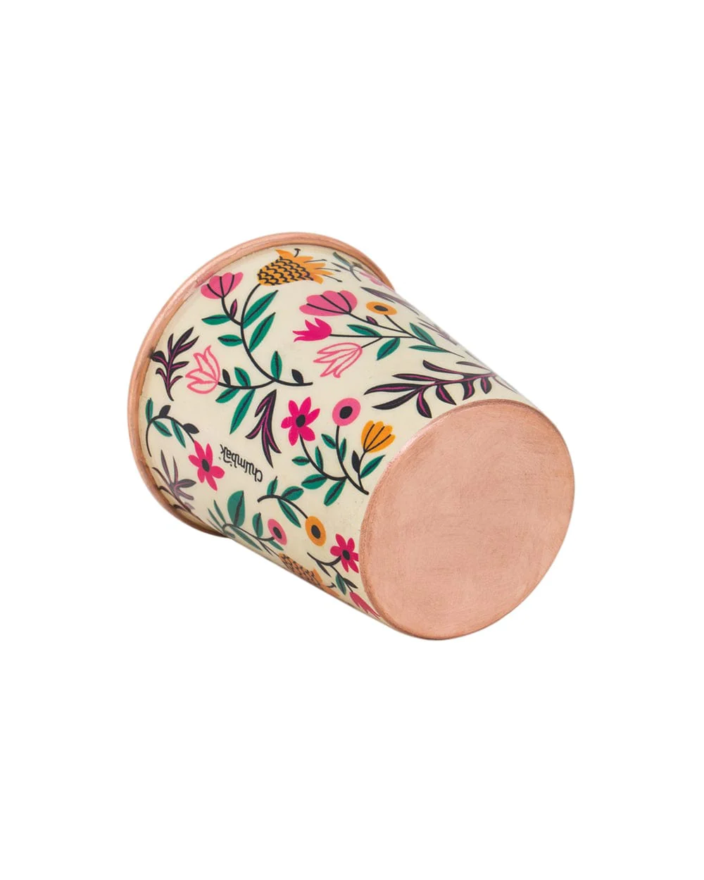 Floral Spice Copper Tumbler - Small - Image 3