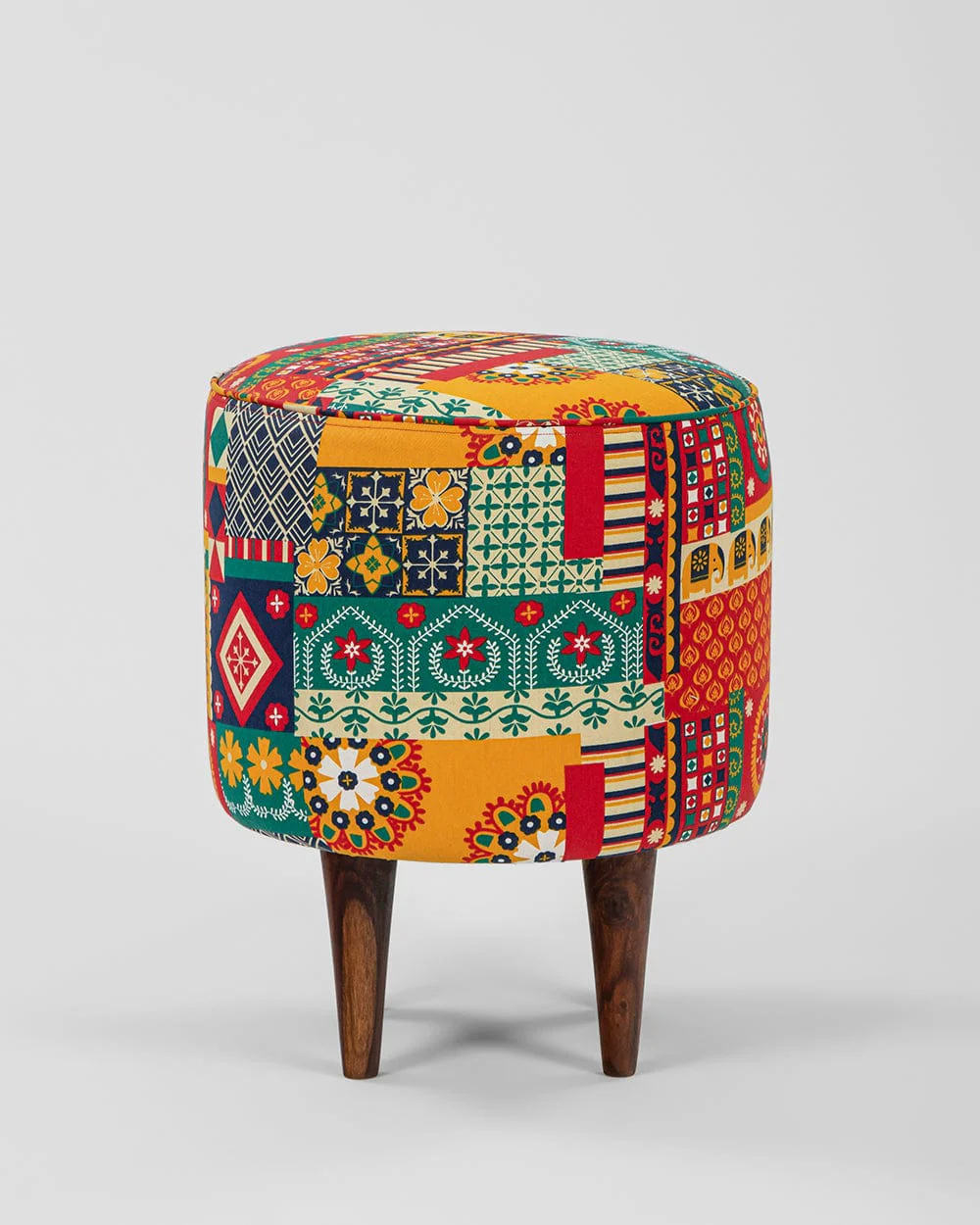 The French Pouffe - Floral Swirls - Image 2