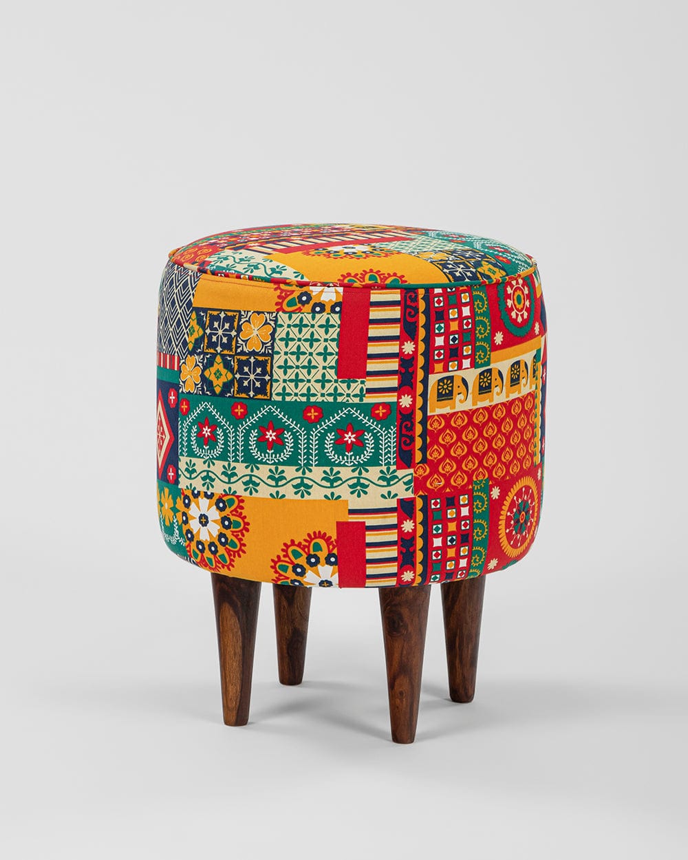 The French Pouffe - Floral Swirls - Image 3