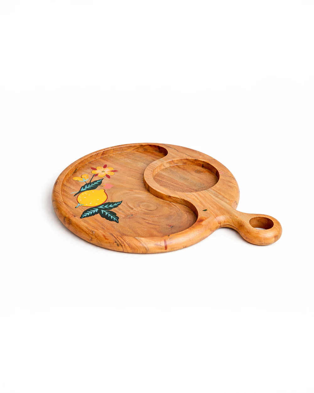 Florentine Charcuterie Wooden Board,11"| Citrus Zest - Image 8