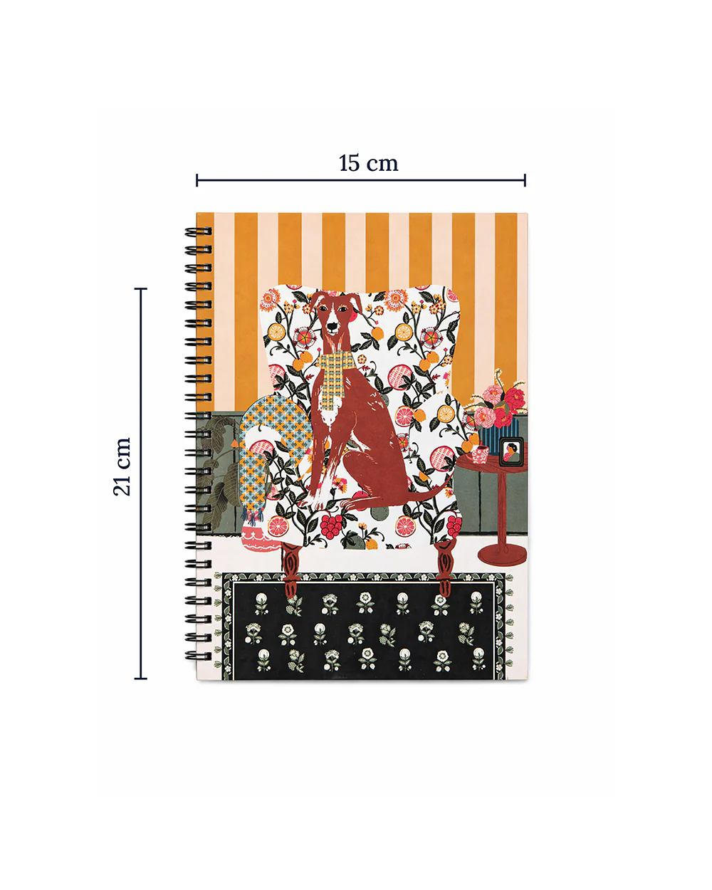 Florentine Hound Notebook | Citrus Zest - Image 3