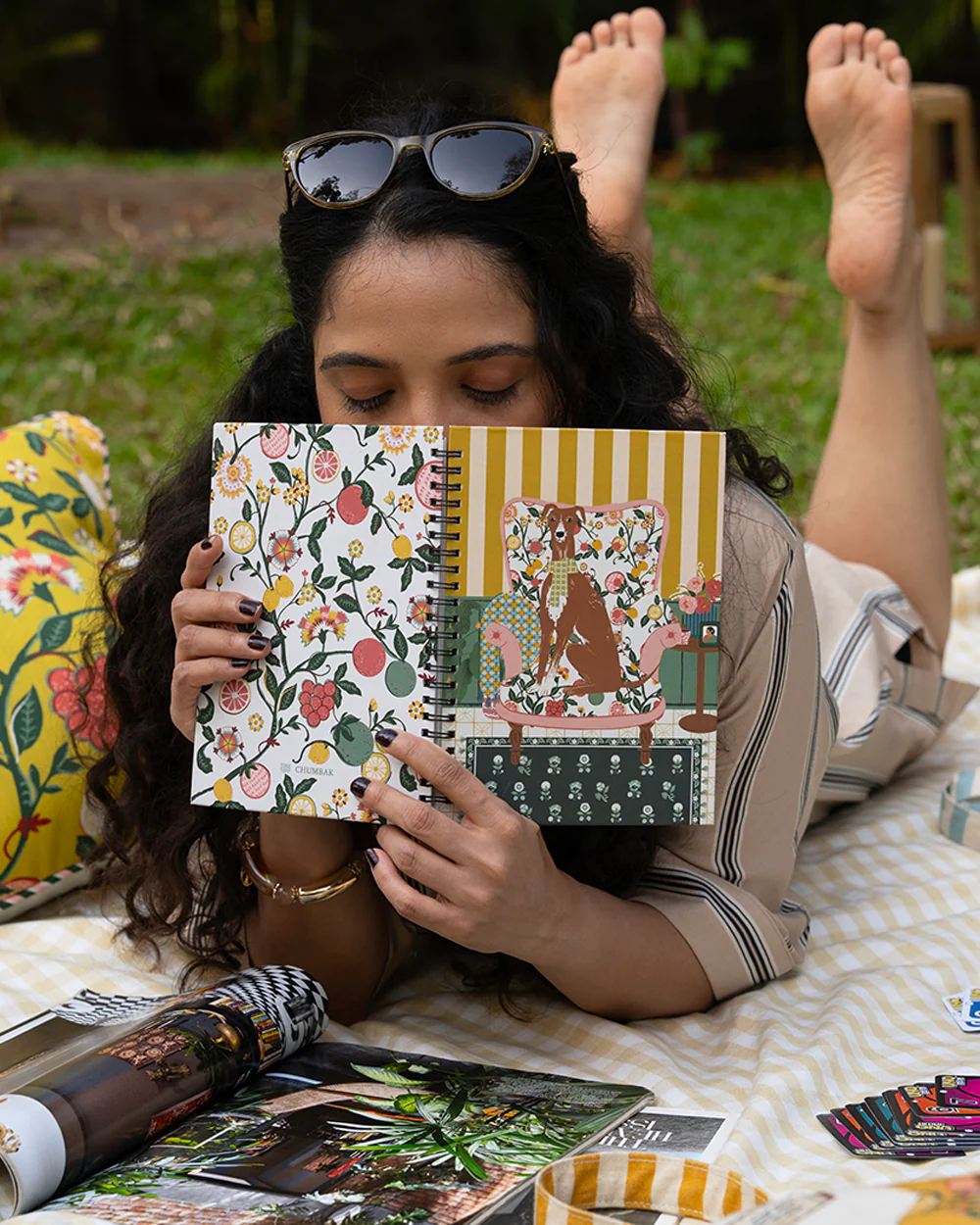 Florentine Hound Notebook | Citrus Zest - Image 5