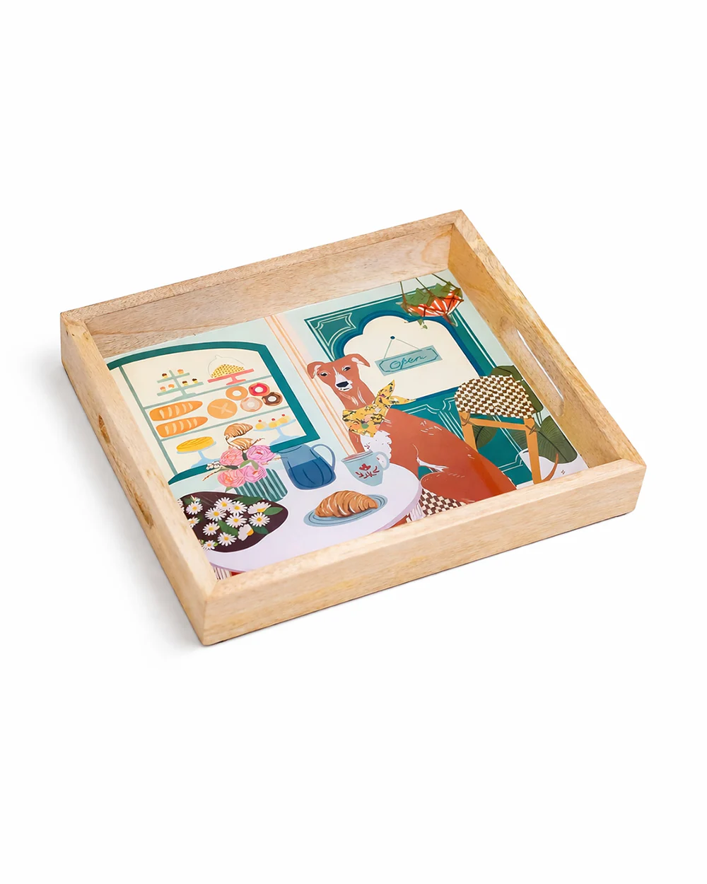 Florentine Hound Wooden Tray | Citrus Zest - Image 7