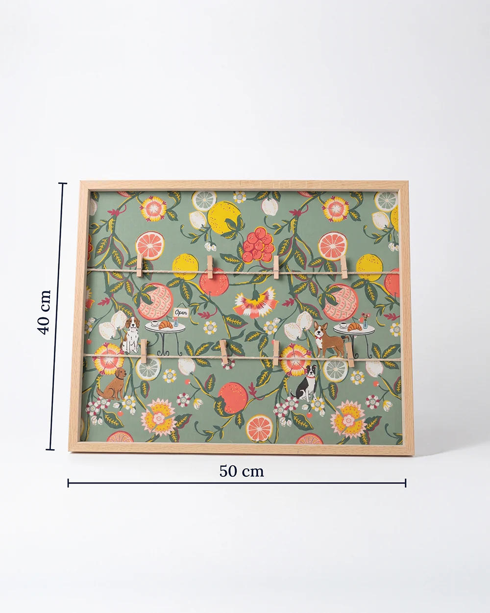 Florentine Memo Board, 40x50cm| Citrus Zest - Image 3