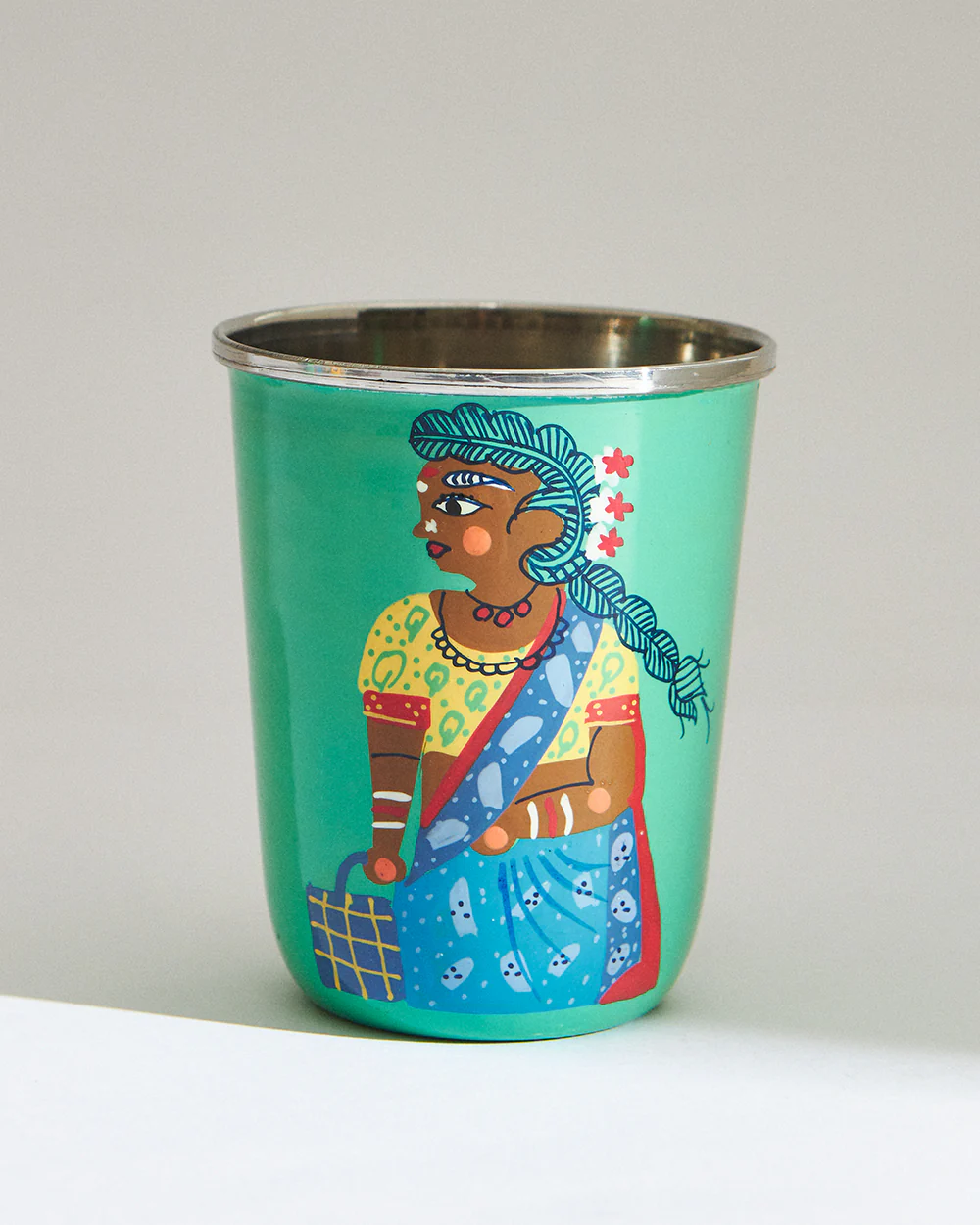 Flower Lady Tumbler-Small - Image 2