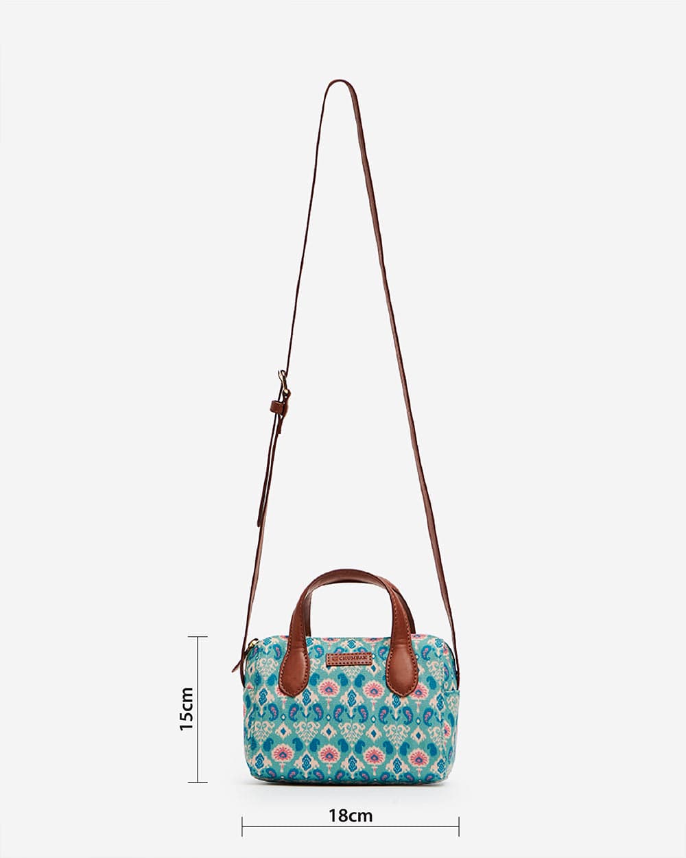 Folk Art Ikat Sling Bag - Image 9