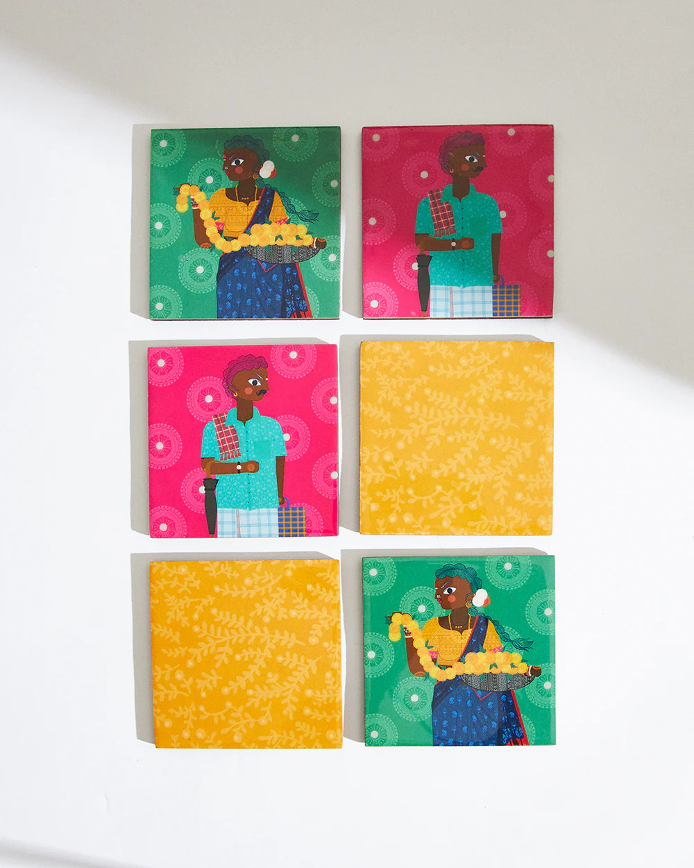 Folk Funk Coaster set - Image 3