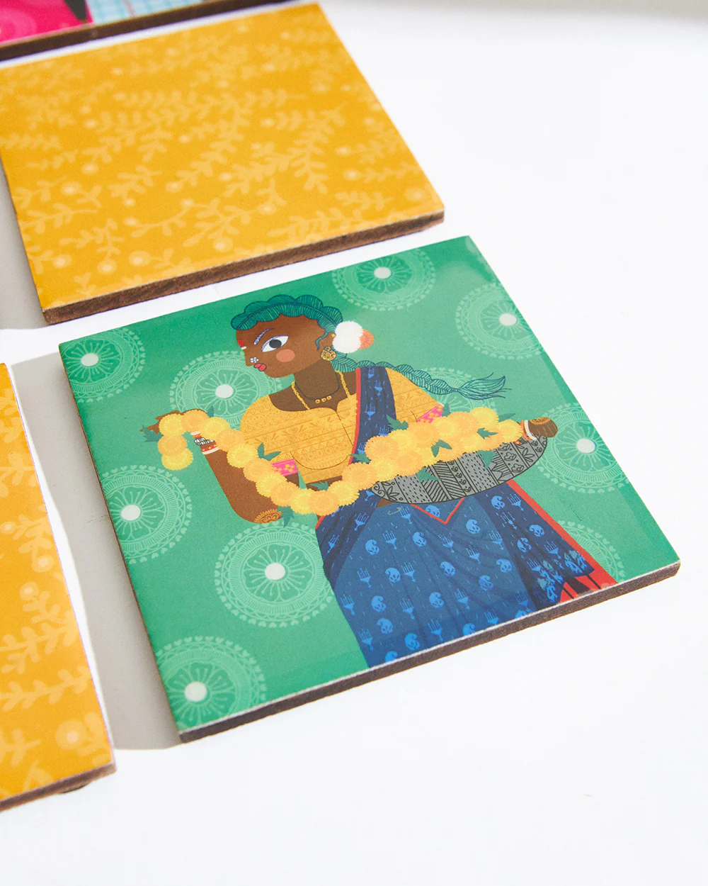 Folk Funk Coaster set - Image 4