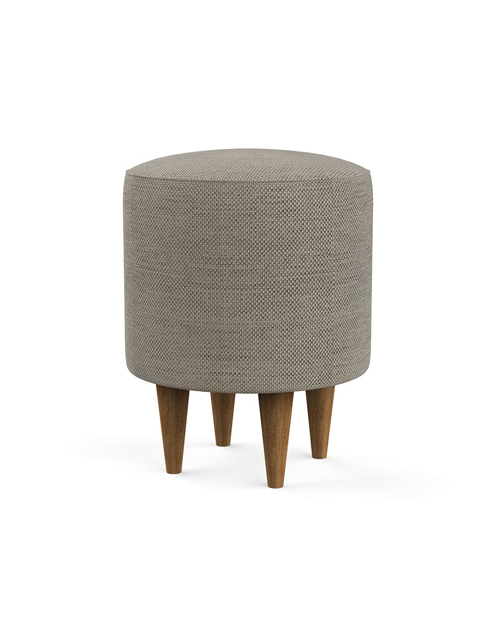 French Pouffe - Bangalore Grey - Image 2