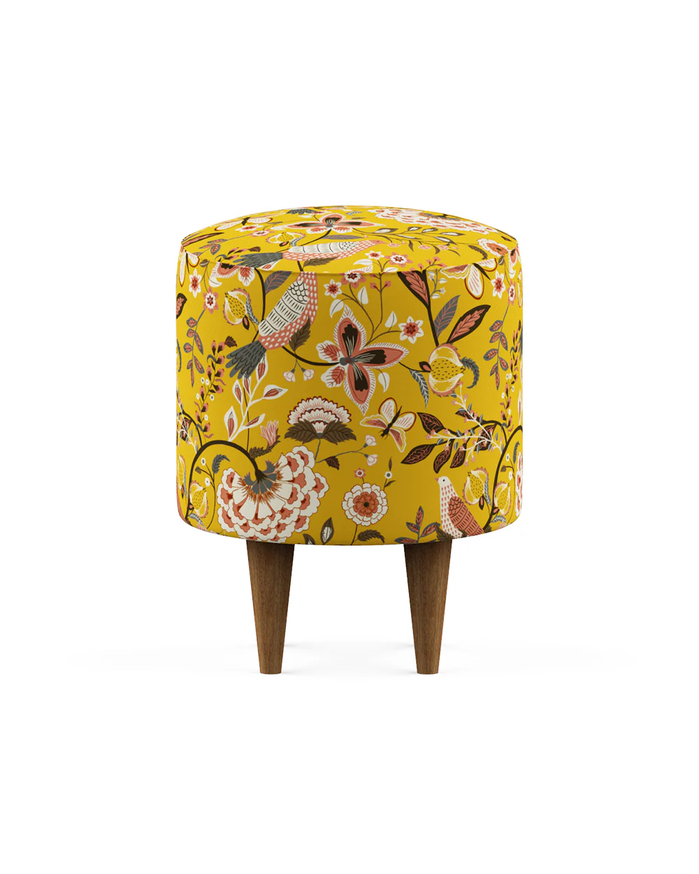 French Pouffe - Dragon Fruit - Image 3
