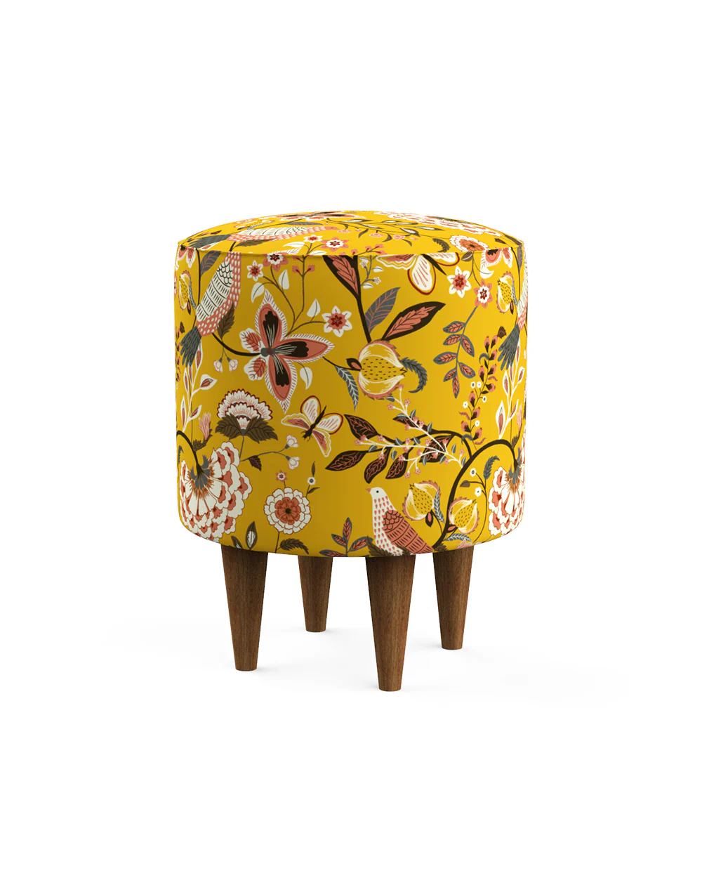 French Pouffe - Dragon Fruit - Image 4