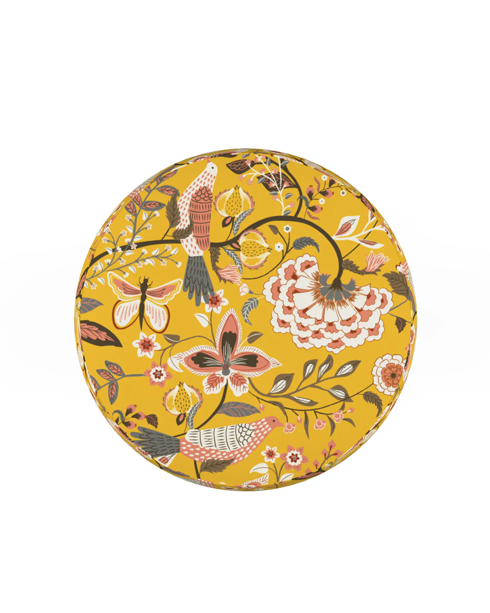 French Pouffe - Dragon Fruit - Image 5