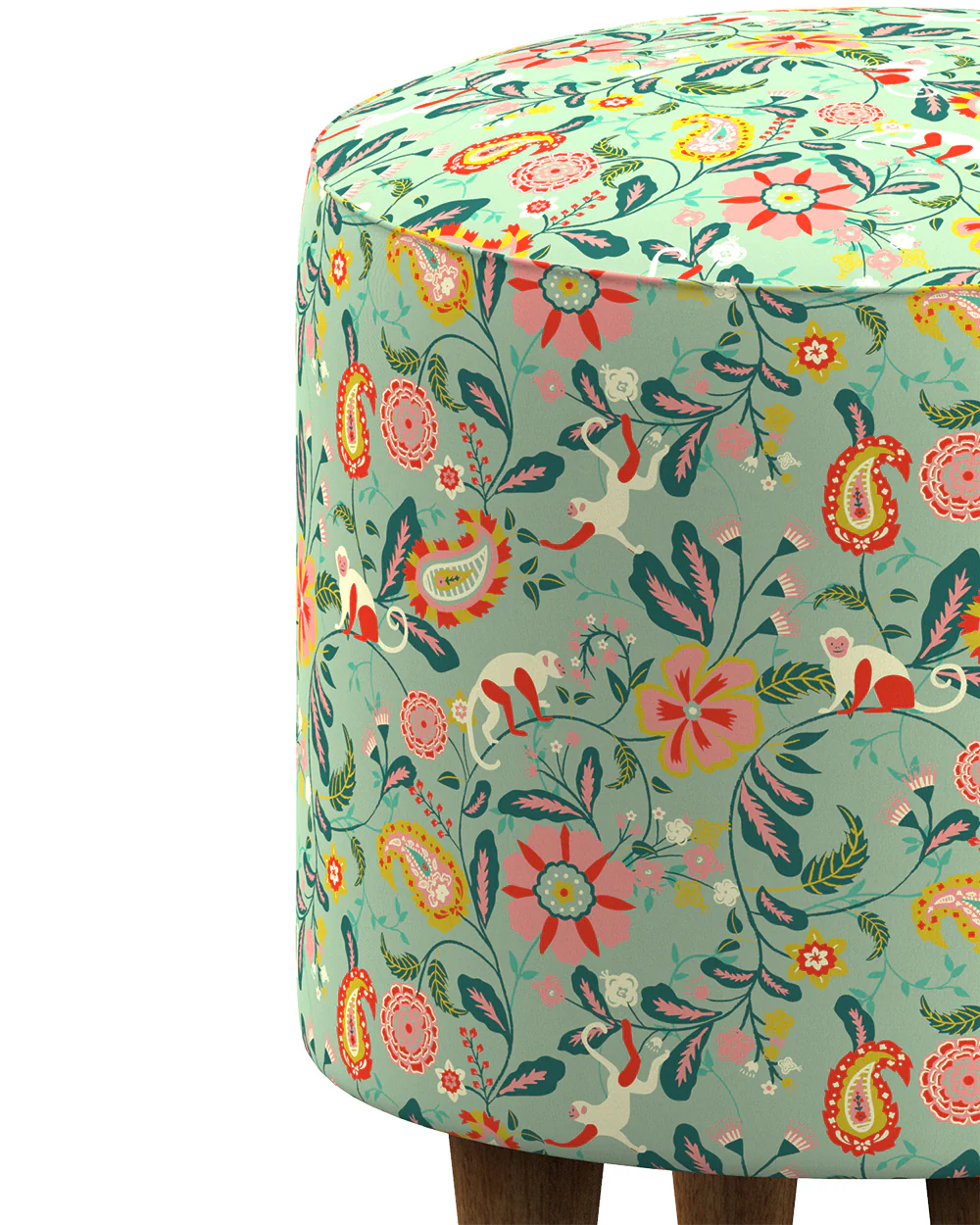 French Pouffe - Indian Summer - Image 2
