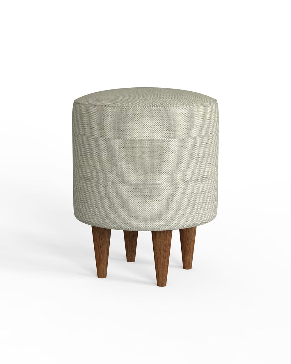 French Pouffe - Srilanka Ivory - Image 3