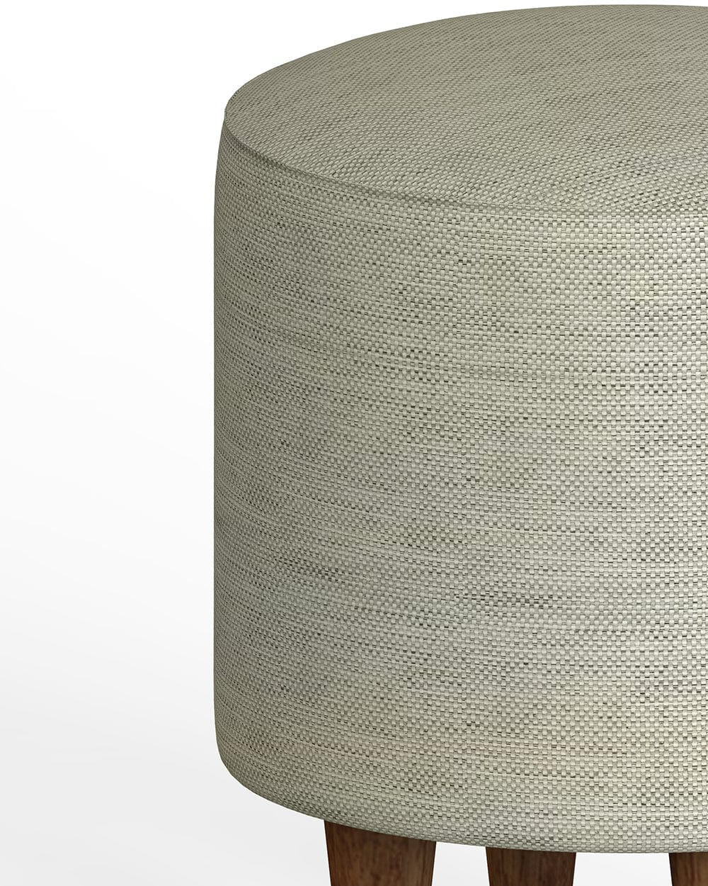 French Pouffe - Srilanka Ivory - Image 4