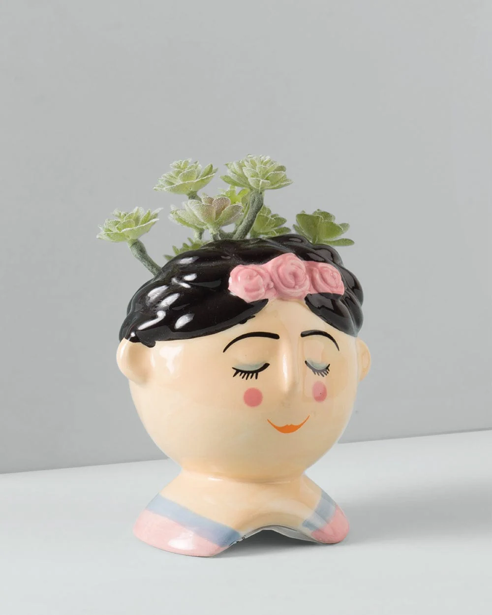 Vintage Doll Face Planter - Image 2