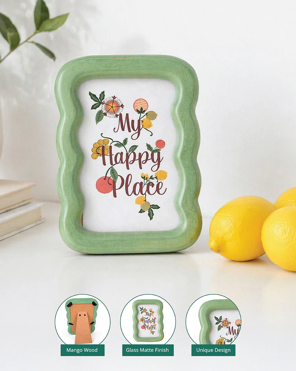 Greenville Photo Frame | Citrus Zest - Image 2
