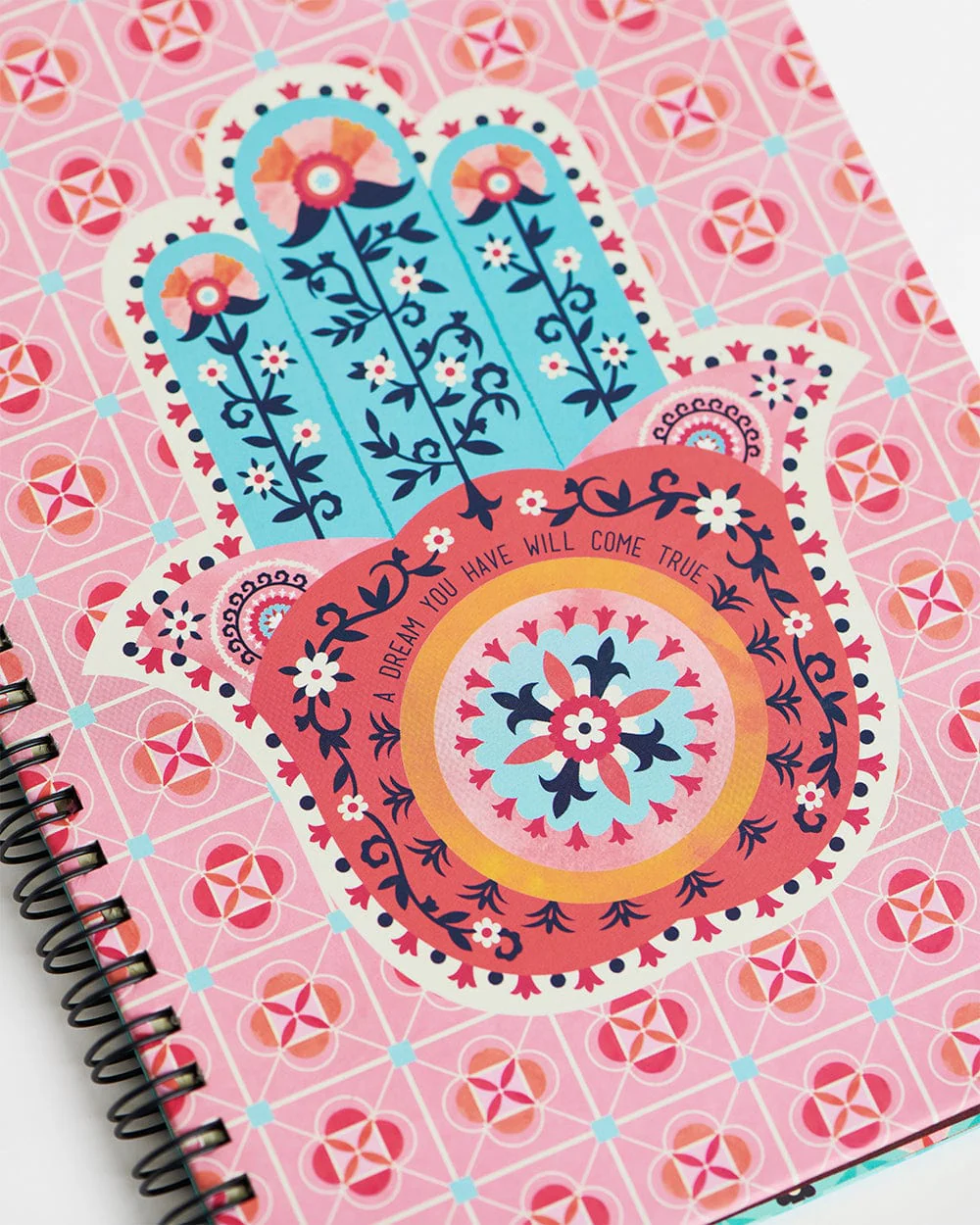 Hamsa Vibes Spiral Notebook - Image 3