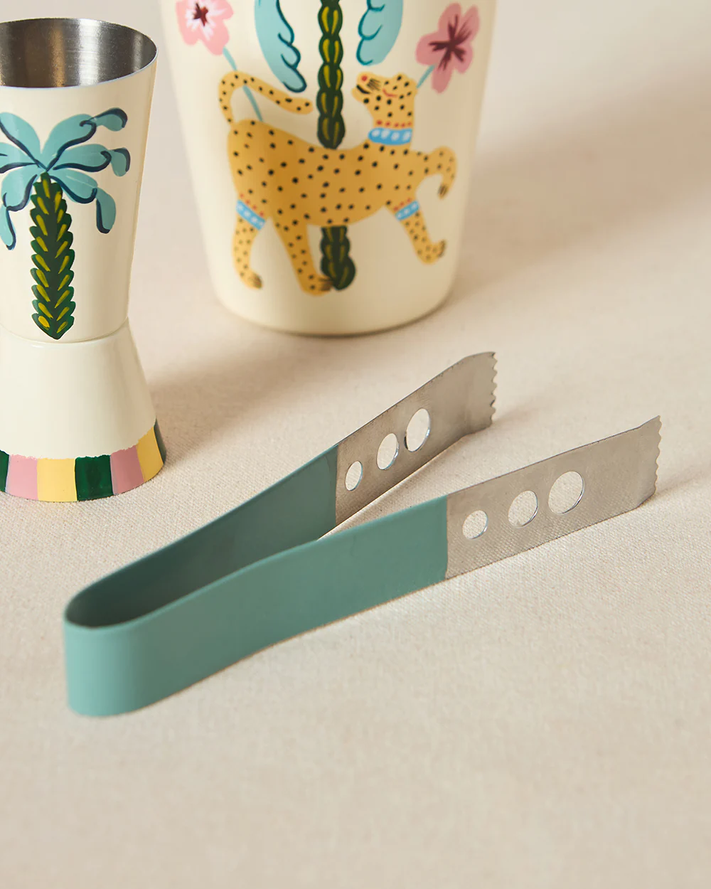 Safari Sundown Bar Gift Set of 4, Hand-painted | Lost in Paradise - Image 4
