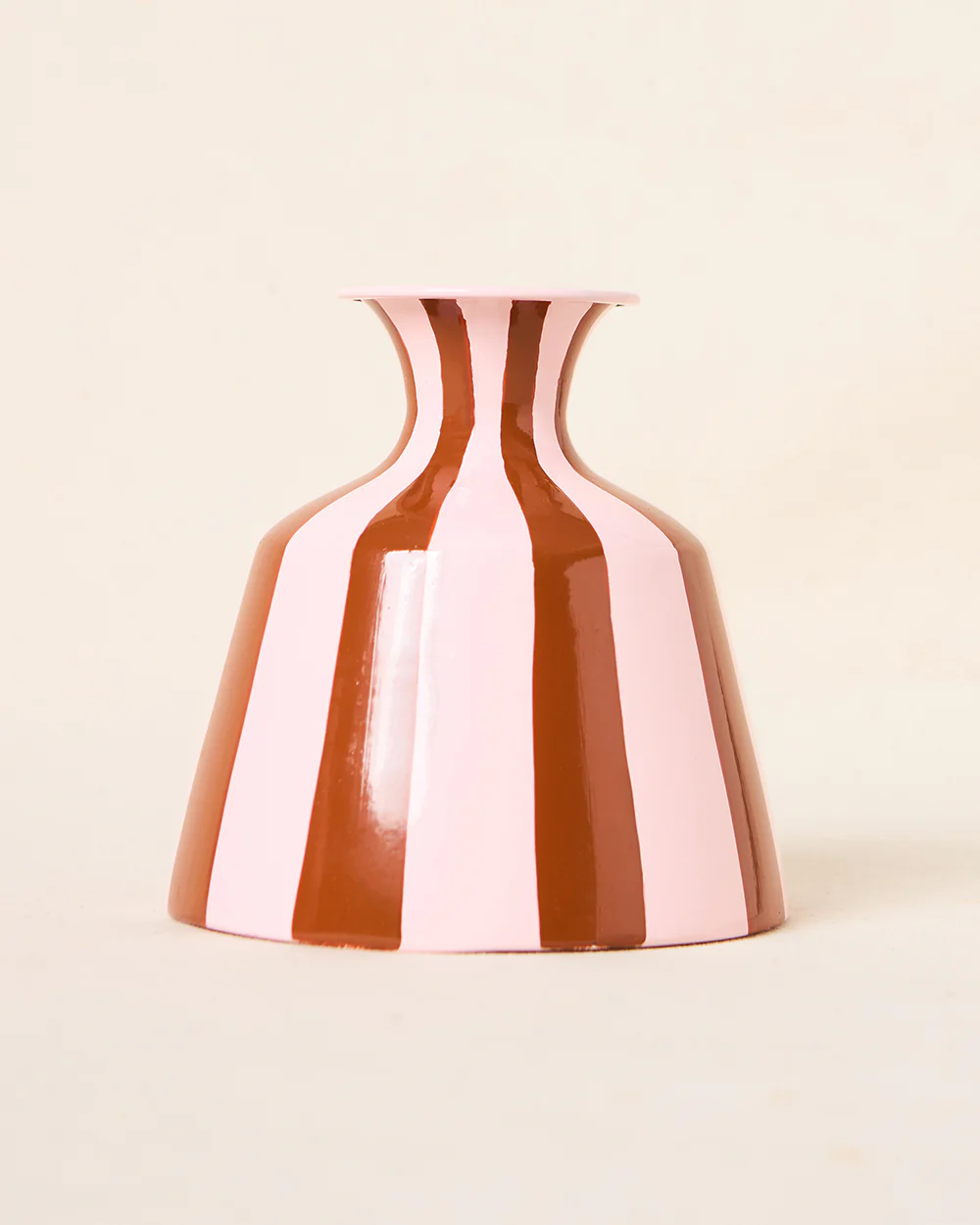 Paradise Stripes Vase, Hand-painted | Lost in Paradise - Image 3