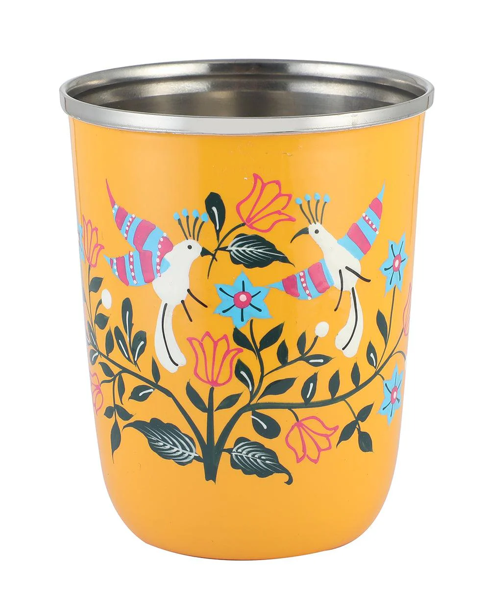 Boho Birds Steel Tumbler - Small