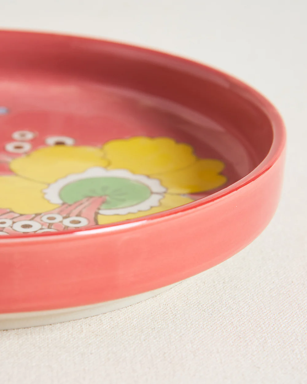 Hibiscus Bloom Platter Red - Image 6