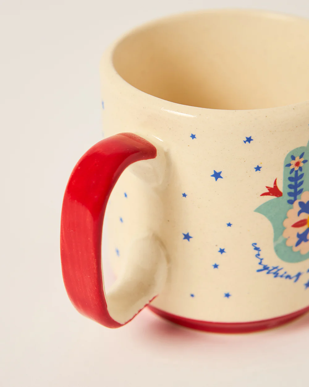 Holiday Hot Chocolate Mug - Hamsa - Image 4
